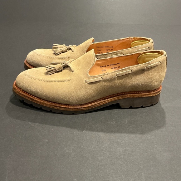 Mark McNairy Suede Tassel Loafers Vibram Sole Mens Size 10.5 - Picture 3 of 15
